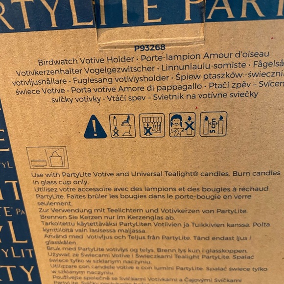 Bird watch votive holder - Picture 4 of 5